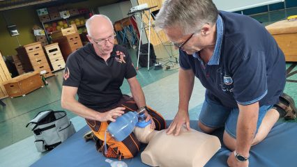 Beatmung mit dem Ambu-Beutel